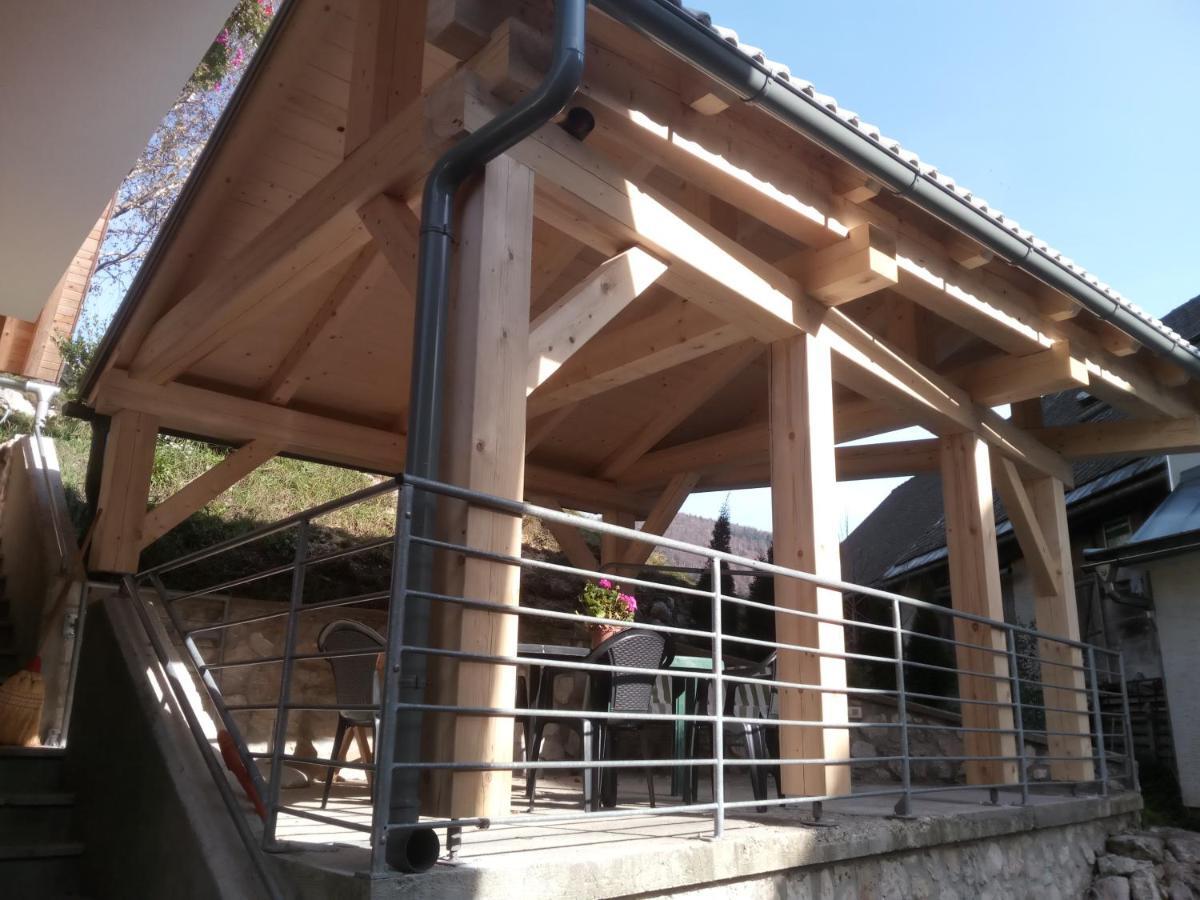 Farmhouse Pri Miklavu Bohinj Eksteriør billede